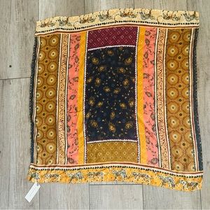 ANTHROPOLOGIE Pañuelo multicolor, Size all.